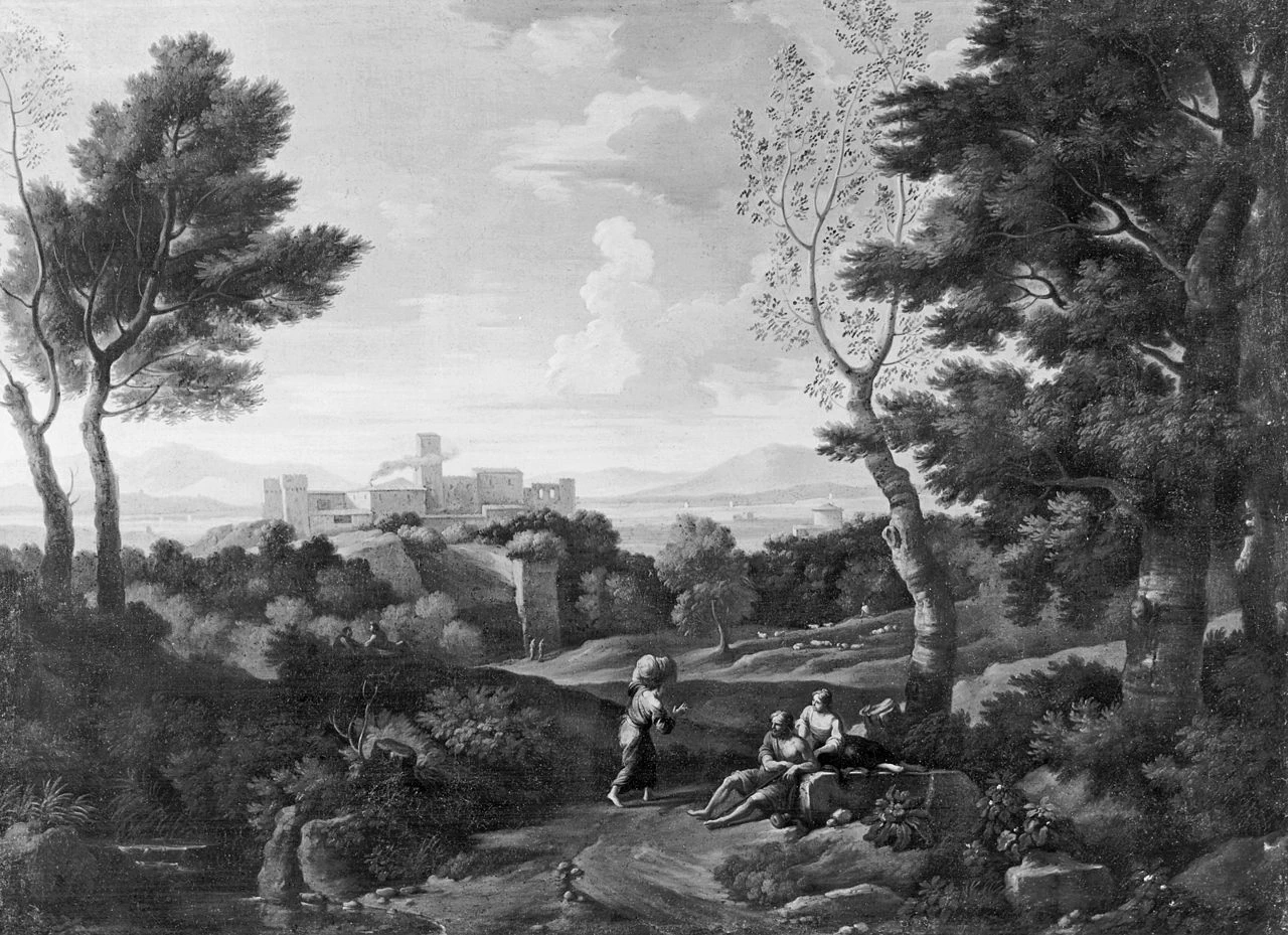 Veduta immaginaria della Campagna romana - Walters Art Museum